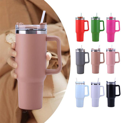 Overview:PERFECT FOR COLD DRINKS: Insulated mug using stainless steel provides an excellent keep-cold effect and without sweating. LEAK PROOF LID: This double-thread